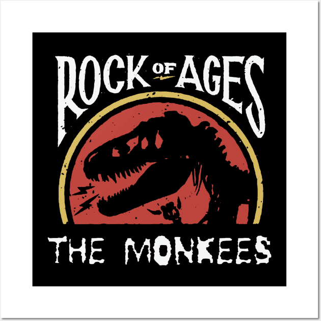 monkees rock on ages Wall Art by matilda cloud